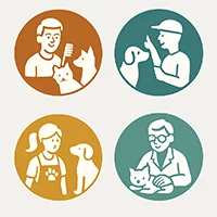 4-icones-metiers-animaux-mobile 4 Icônes - Spécialistes pour animaux