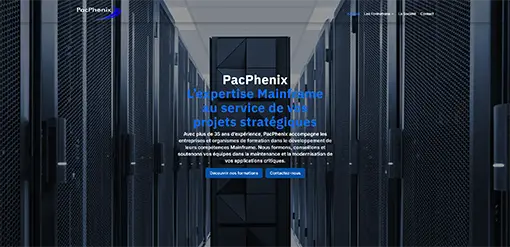 Site vitrine WordPress : Formateur expert Mainframe (Cobol)